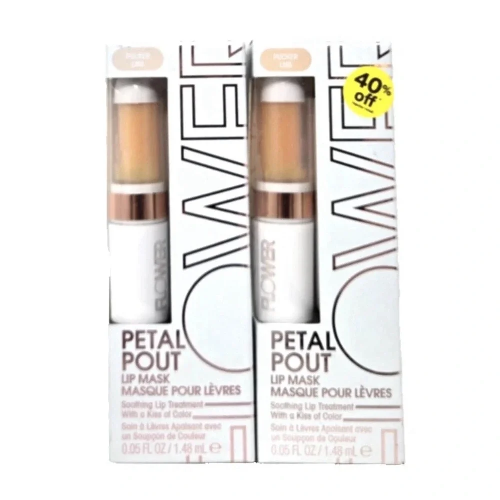 FLOWER Petal Pout Lip Mask (Pucker), 0.05 fl oz (Set of 2)